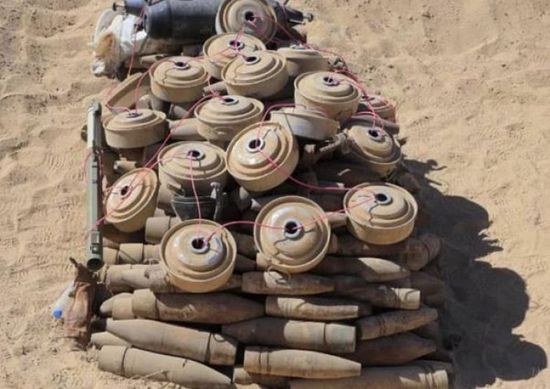 مسام يكشف عن تفكيك 625 لغما حوثيا في أسبوع