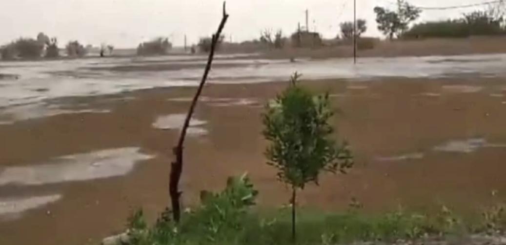 الان.. عواصف رملية وأمطار غزيرة تجتاح مأرب 