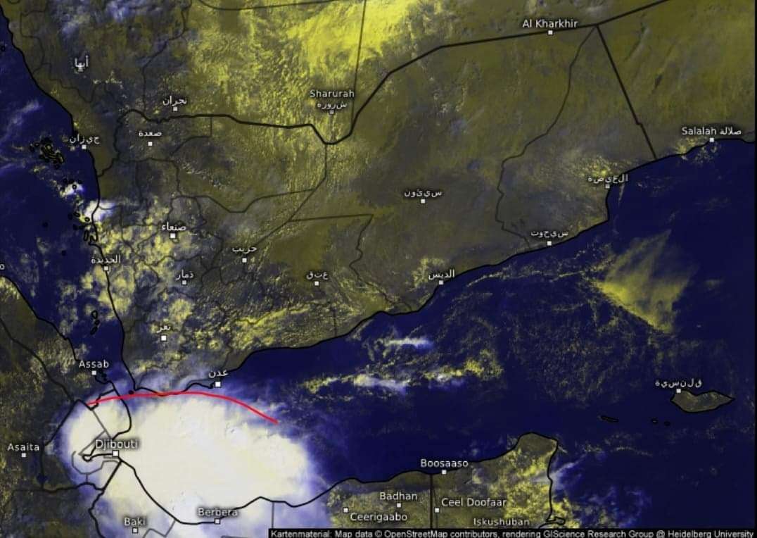 الكشف عن آخر مستجدات إعصار تيج